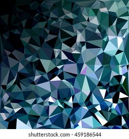 Blue Polygonal Mosaic Background, Creative Design Templates