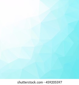 Blue Polygonal Mosaic Background, Creative Design Templates