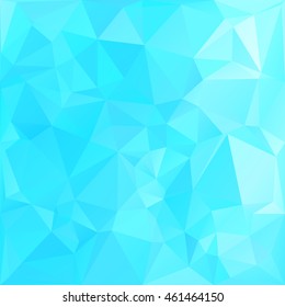 Blue Polygonal Mosaic Background, Creative Design Templates