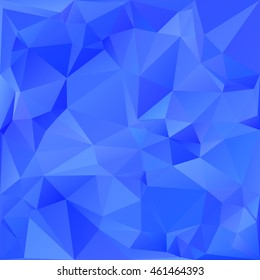 Blue Polygonal Mosaic Background, Creative Design Templates