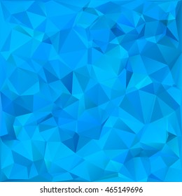 Blue Polygonal Mosaic Background, Creative Design Templates