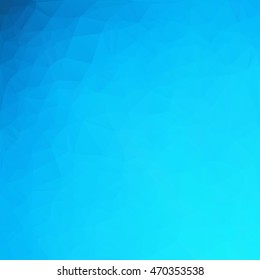 Blue Polygonal Mosaic Background, Creative Design Templates