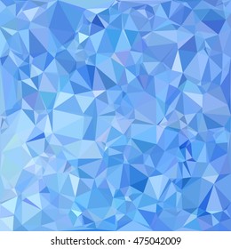 Blue Polygonal Mosaic Background, Creative Design Templates