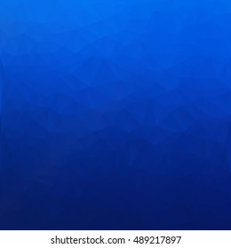Blue Polygonal Mosaic Background, Creative Design Templates