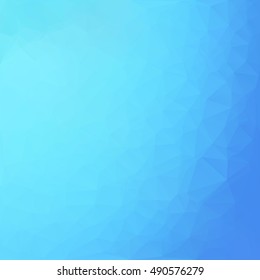 Blue Polygonal Mosaic Background, Creative Design Templates