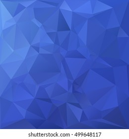Blue Polygonal Mosaic Background, Creative Design Templates
