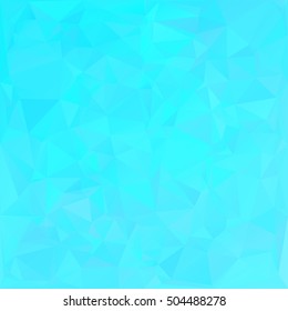 Blue Polygonal Mosaic Background, Creative Design Templates