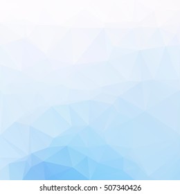 Blue Polygonal Mosaic Background, Creative Design Templates