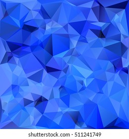 Blue Polygonal Mosaic Background, Creative Design Templates