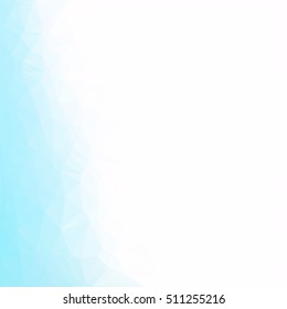 Blue Polygonal Mosaic Background, Creative Design Templates