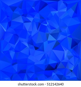 Blue Polygonal Mosaic Background, Creative Design Templates