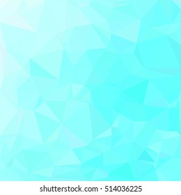 Blue Polygonal Mosaic Background, Creative Design Templates
