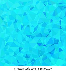 Blue Polygonal Mosaic Background, Creative Design Templates