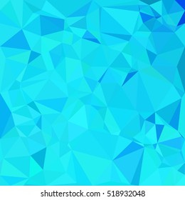 Blue Polygonal Mosaic Background, Creative Design Templates