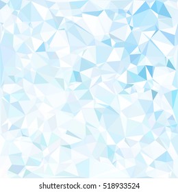 Blue Polygonal Mosaic Background, Creative Design Templates
