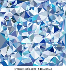 Blue Polygonal Mosaic Background, Creative Design Templates