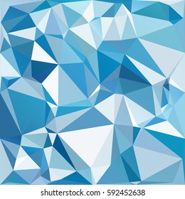 Blue Polygonal Mosaic Background, Creative Design Templates