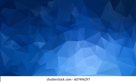 Blue Polygonal Mosaic Background, Creative Design Templates, Geometric Abstract Pattern, Texture for Web Banner.