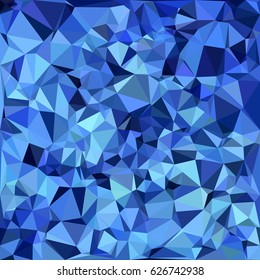 Blue Polygonal Mosaic Background, Creative Design Templates