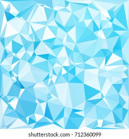 Blue Polygonal Mosaic Background, Creative Design Templates