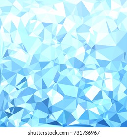 Blue Polygonal Mosaic Background, Creative Design Templates
