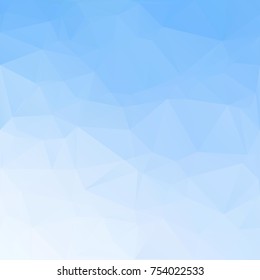 Blue Polygonal Mosaic Background, Creative Design Templates