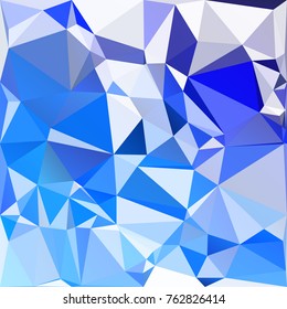 Blue Polygonal Mosaic Background, Creative Design Templates