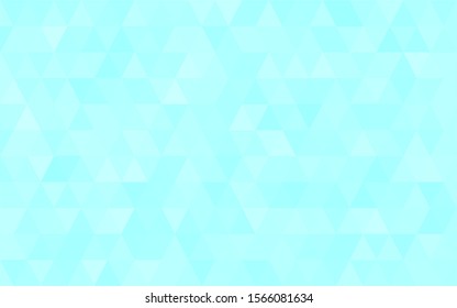 Blue polygonal mosaic background, Vector illustration, Used for presentation, information, technology, website, poster, business, work.