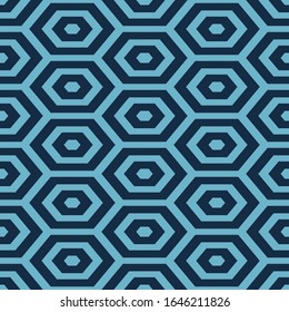blue polygonal patern design, Seamless vector pattern. Vector texture