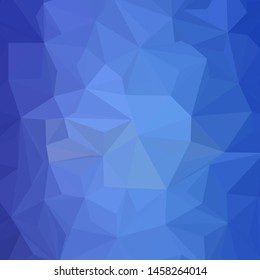 blue polygonal pattern, which consist of triangles. Geometric background in Origami style with gradient. Triangular design for your business.