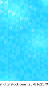 Blue polygons for cool summer. Cool geometric backgrounds.