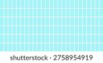 Blue pool tile simple mosaic pattern with small rectangular grid background