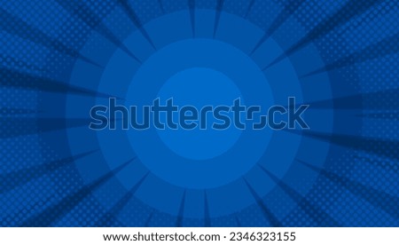 blue pop art zoom background	
