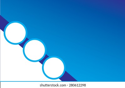 Blue Postcard