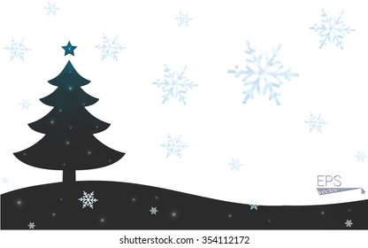 Blue postcard low polygon style christmas tree vector illustration consisting of triangles.Abstract triangular polygonal origami or crystal design of New Years celebration.Isolated on white background Blue postcard low polygon style christmas tree vector illustration consisting of triangles.Abstract triangular polygonal origami or crystal design of New Years celebration.Isolated on white background
