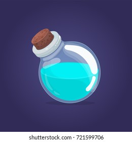 Blue potion for game