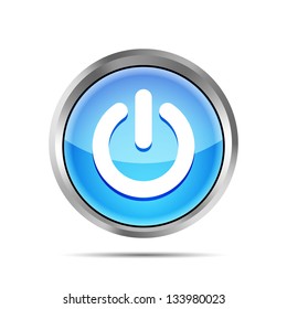 47,982 Blue power button icon Images, Stock Photos & Vectors | Shutterstock