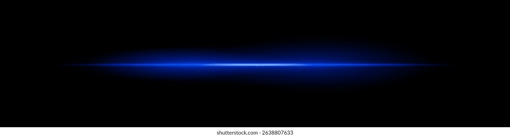 Blue power streak. Focused beam with intense glow and wide radial blur, creating hot energy feel on black background. Great for sci-fi, flame, speed visuals.