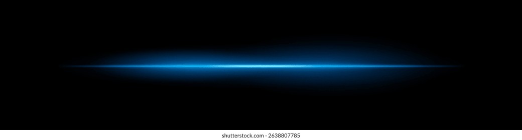 Blue power streak. Focused beam with intense glow and wide radial blur, creating hot energy feel on black background. Great for sci-fi, flame, speed visuals.