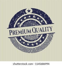 Blue Premium Quality distress rubber stamp