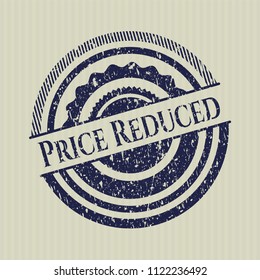 Blue Price Reduced distress rubber grunge stamp