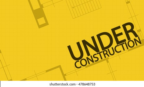blue print under construction 08
