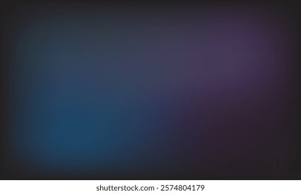 Blue, pruple, black gradient background, social media, post design background, restaurant background, High resolution, social media background, vector, Landscape.
