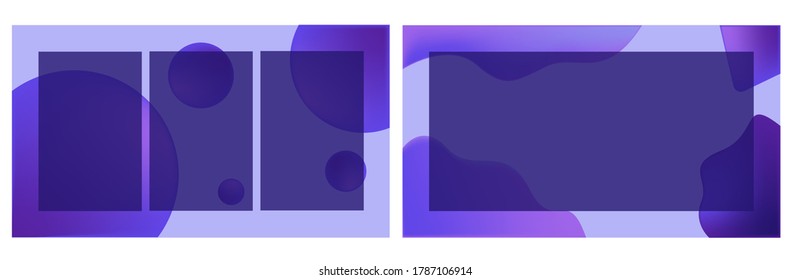 Blue purple abstract background. Can be used for background, template or any desired idea