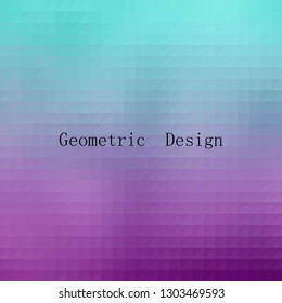 blue and purple abstract background. geometric design. 