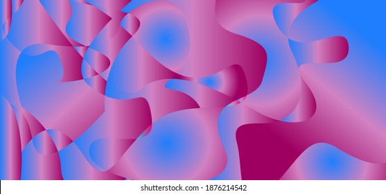 Blue purple abstract background gradient elements