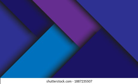 Fondo abstracto azul y púrpura con capas superpuestas