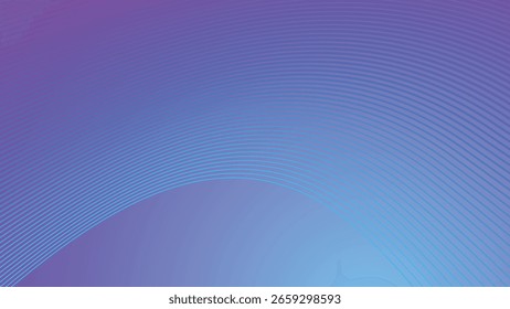 Blue and Purple Abstract Background with Stripes Line for Modern Web Design, UI, and Digital Visuals