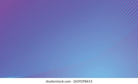 Fondo Abstractas azul y púrpura con línea de rayas para Diseño web moderno, interfaz de usuario y visuales digitales