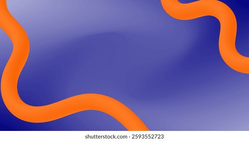 Blue purple Abstract background with wavy lines. Vector illustration
